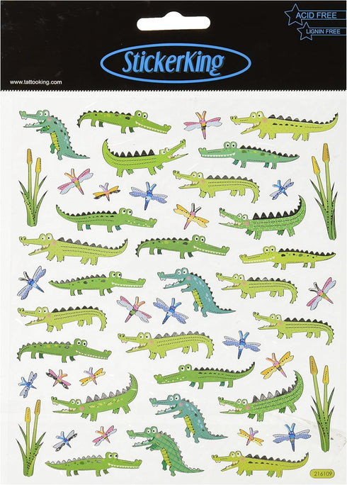 ALLIGATOR FUN STICKERS
